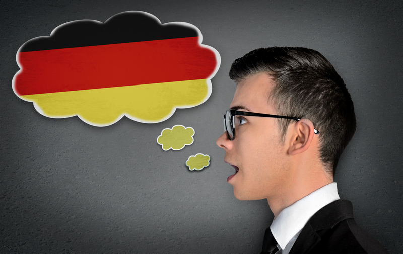 speaking german