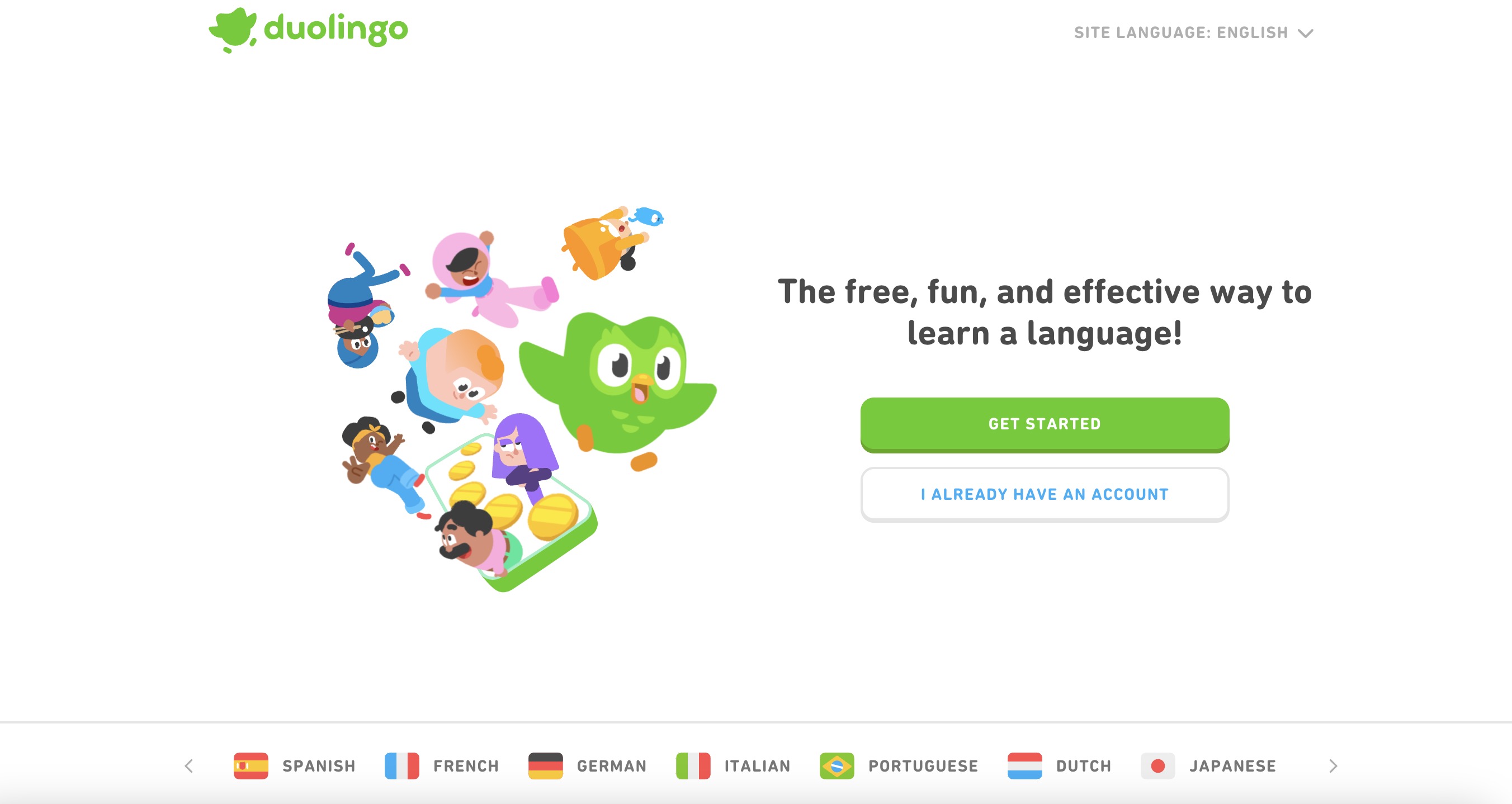 Learn Spanish with Duolingo