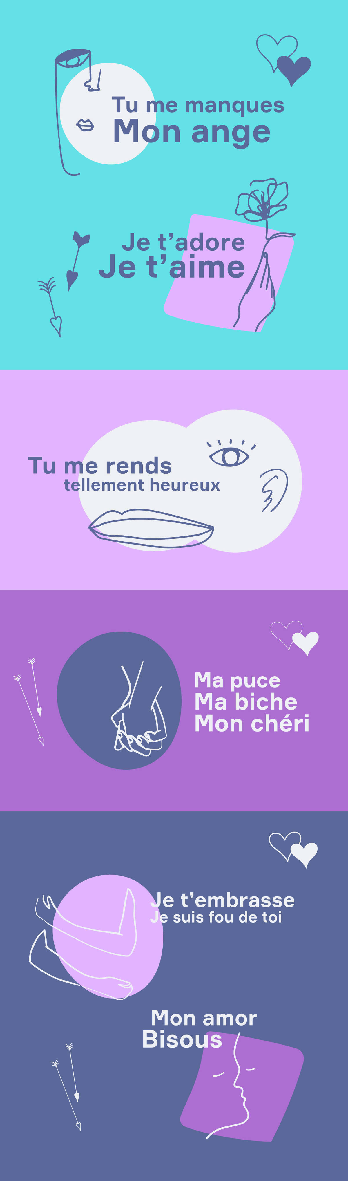 Romantic French Phrases