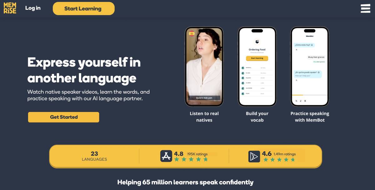 Learn Spanish with Memrise