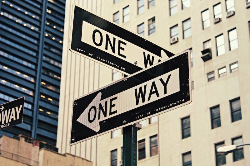 one way signs